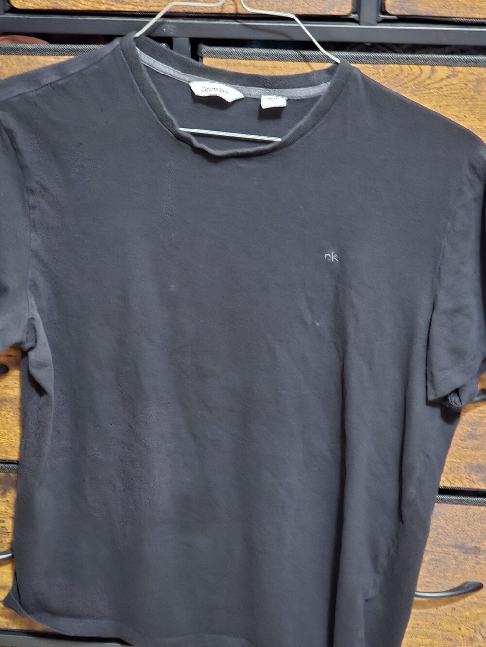 Calvin Klein Black Short Sleeve Crew Neck Tee